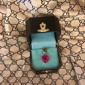 Juicy Couture Pink Heart Charm